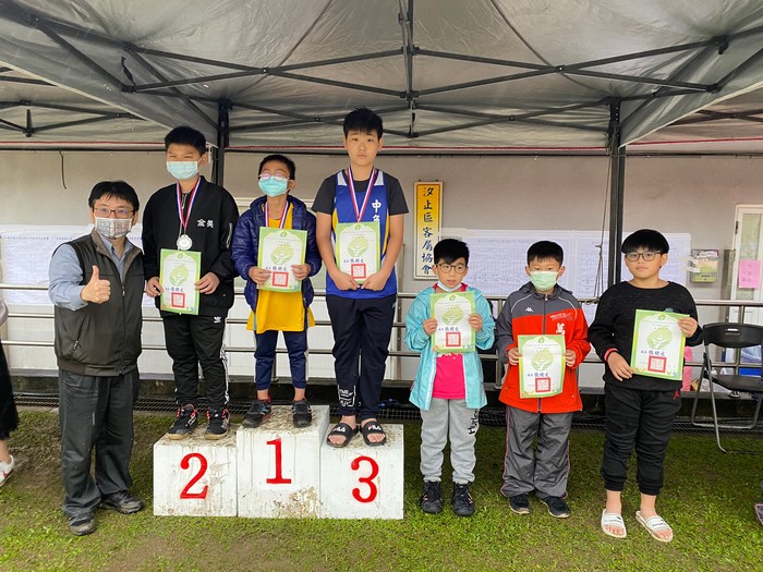 110學年度七星分區小學六年級田徑交流賽榮獲佳績~圖片