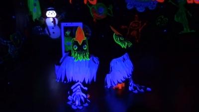 黑光台灣藍鵲圖片