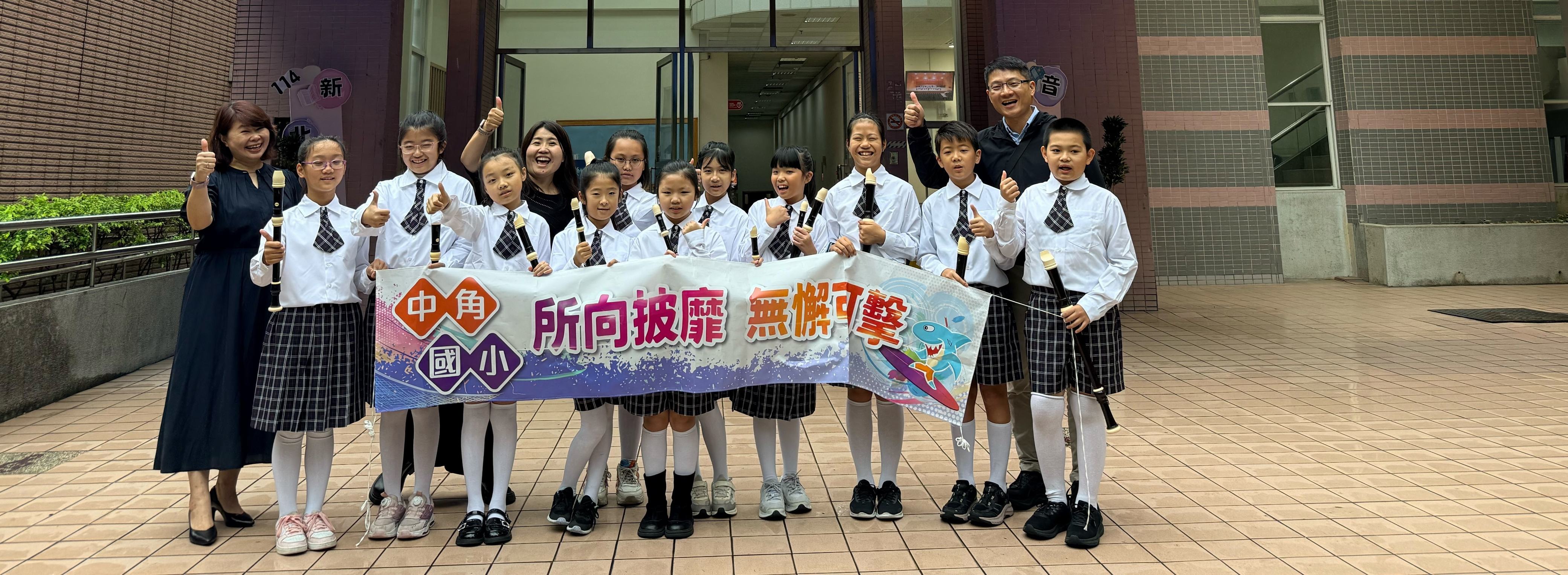 2025藝氣風發 萬金石學校藝文聯展-直笛社團